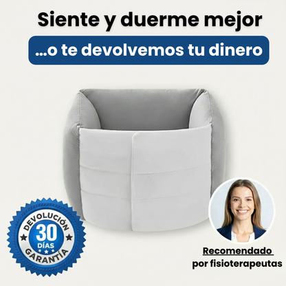 Cojín de Soporte Lumbar – Alivia el Dolor de Espalda, Caderas y Ciática