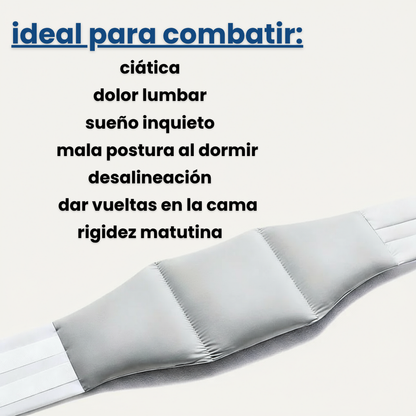Cojín de Soporte Lumbar – Alivia el Dolor de Espalda, Caderas y Ciática